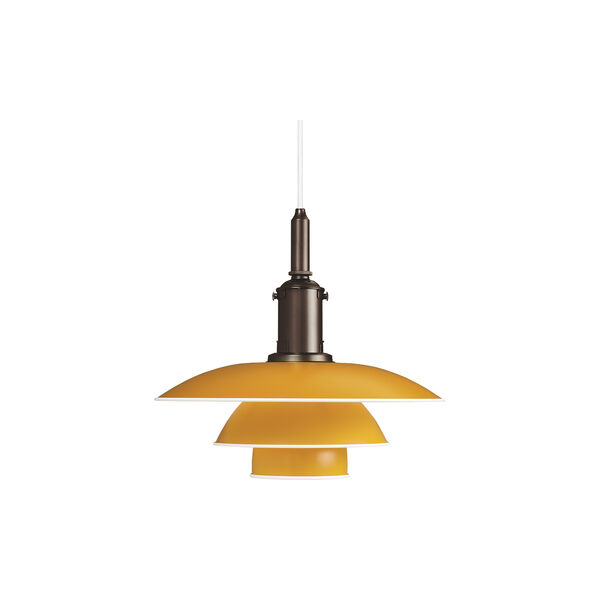 PH 3½-3 glas pendel, gul PH 3½-3 glas pendel, gul, Louis Poulsen