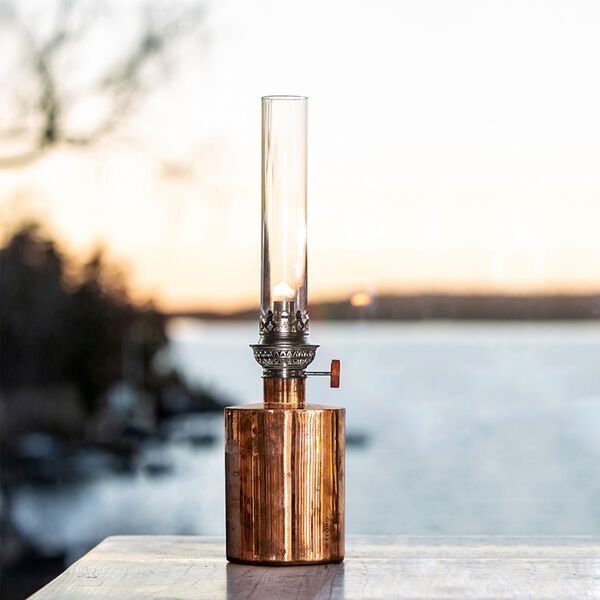 Patina oljelampa liten, Klong