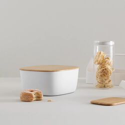 BOX-IT brødboks 23 cm, white, RIG-TIG