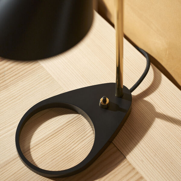 AJ Mini Bordslampa, brass/black, Louis Poulsen