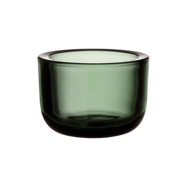 Valkea Tealight Candleholder, pine green, Iittala