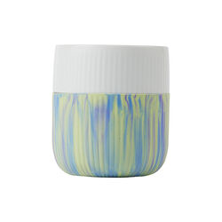 Fluted Contrast Marble Mugg 35 cl, northern lights, Royal Copenhagen