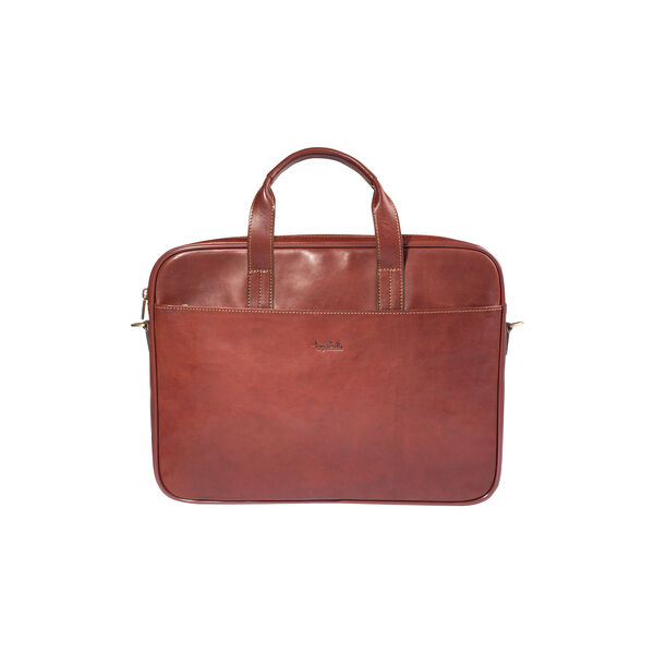 1 Compartment Laptop Bag, dark brown 1 Compartment Laptop Bag, dark brown, Tony Perotti