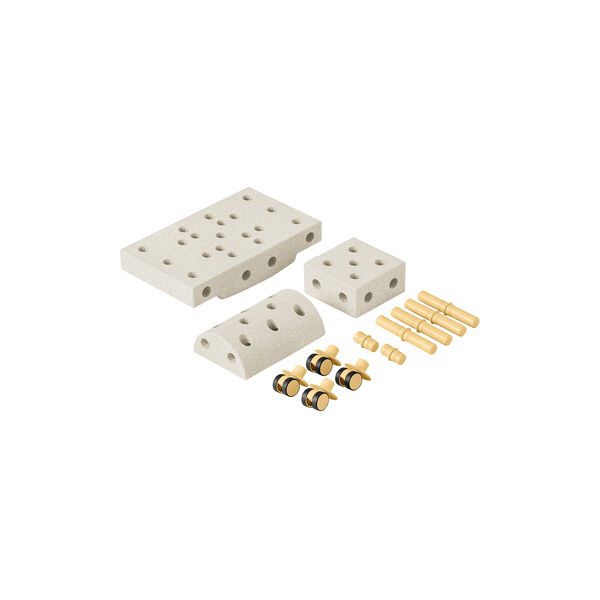 Curiosity Set, sand grey/honey yellow, MODU