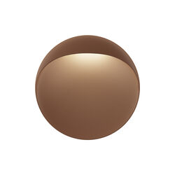 Flindt vägglampa S, corten, Louis Poulsen