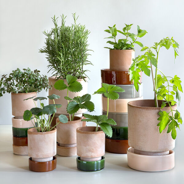 Hoff RAW kruka, rosa, Bergs Potter