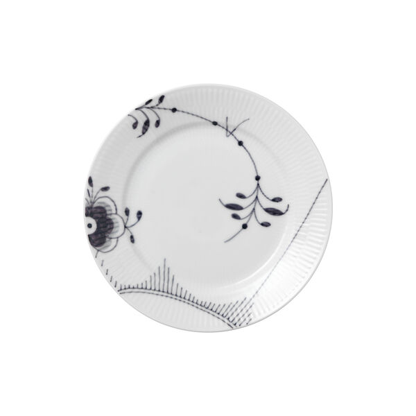 Black Fluted Mega tallrik, Royal Copenhagen