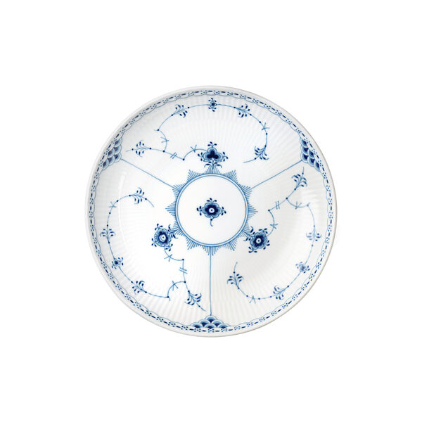 Blue Fluted Half Lace serveringssk&aring;l, &Oslash; 20 cm, Royal Copenhagen