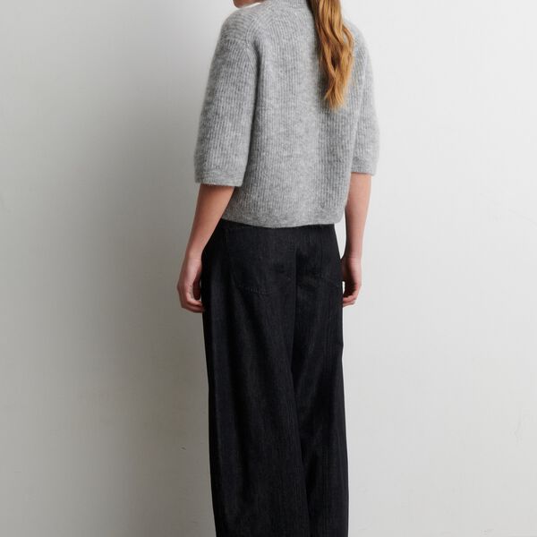 Dera Denim Cargo Trousers, black, Second Female
