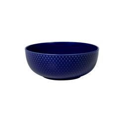 Rhombe Color sk&aring;l, m&ouml;rkbl&aring;, Lyngby Porcel&aelig;n