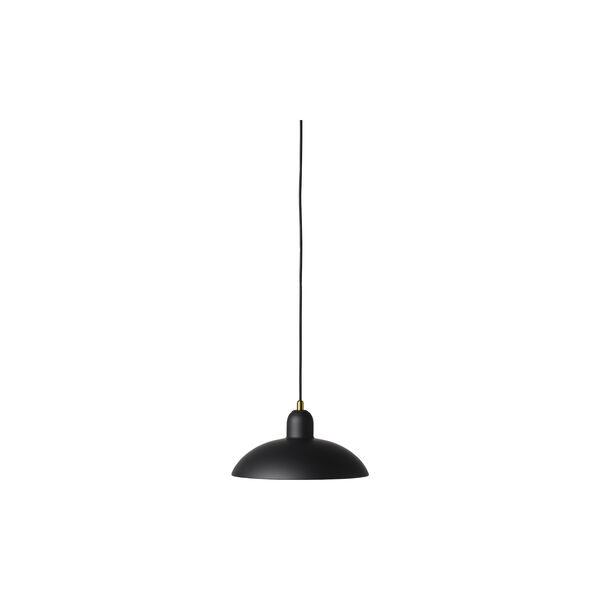 KAISER idell&trade; 6631-P Pendant, matt black/brass, Fritz Hansen