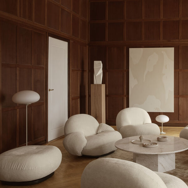 Stemlite Floor Lamp, pebble grey, GUBI