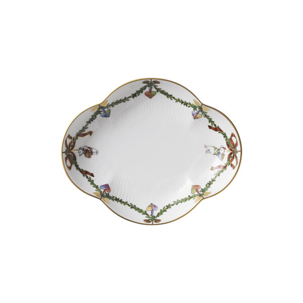 Star Fluted Christmas fat, 17,5 cm, Royal Copenhagen