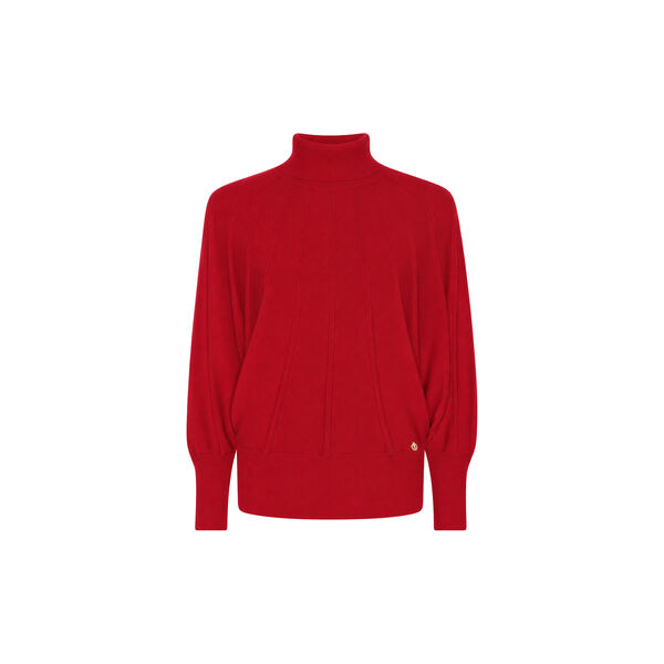 Jumper Stylish Cosy Knit | Classic Red | Stickad Tr&ouml;ja, Micha