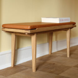 KA60 Bench, oiled oak/cognac KA60 Bench, oiled oak/cognac, Kath & Andersen
