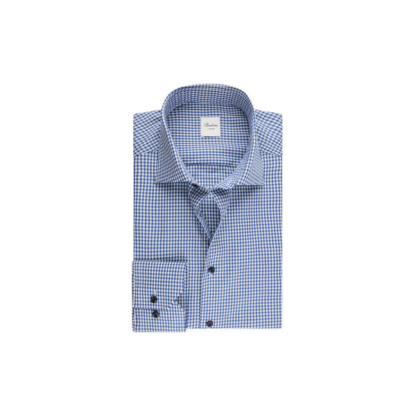 Slimline C75 RM cuff, dark blue check Slimline C75 RM cuff, dark blue check, Stenströms