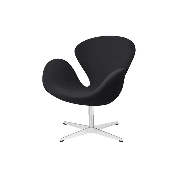 Svanen™ 3320 Loungestol, mörkgrå Svanen™ 3320 Loungestol, mörkgrå, Fritz Hansen