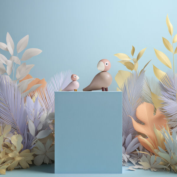 S&aring;ngf&aring;gel Liv & Lykke, soft pink, Kay Bojesen Denmark