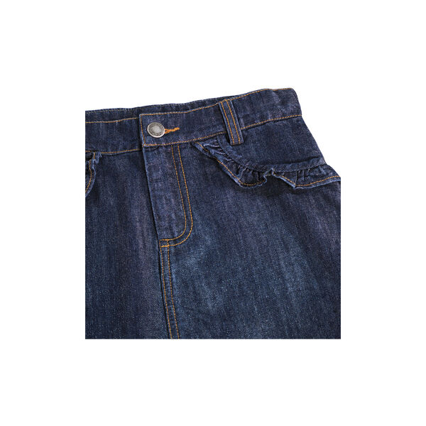 Berit Skirt, mid blue glitter, Molo