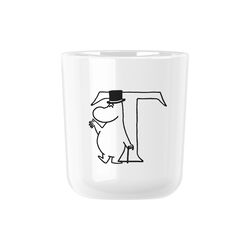 Moomin ABC mugg T, moomin white, RIG-TIG