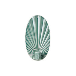 Pipanella Waves Candle Sconce, peacock, Dottir Nordic Design