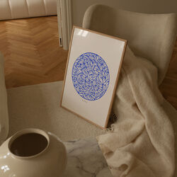 Papercut 05, blue, Peléton