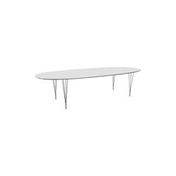 FH B617 Superellipse™ Matbord, vit, Fritz Hansen