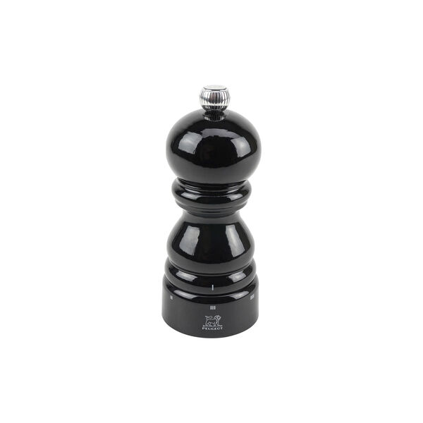 Paris uS Saltkvarn 12 cm, black laquer, Peugeot