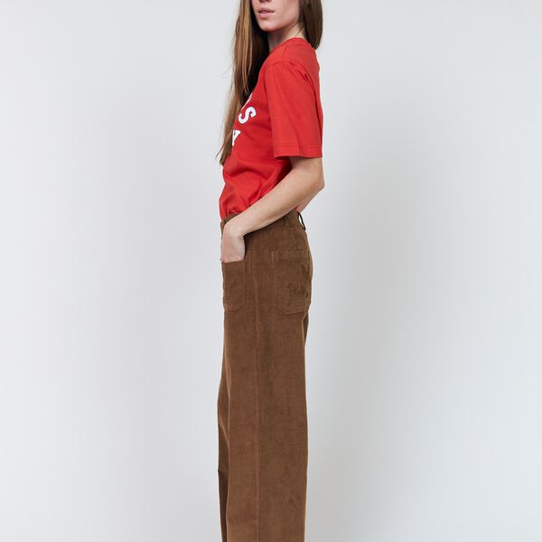 TessaLL Tee SS, red, Lollys Laundry