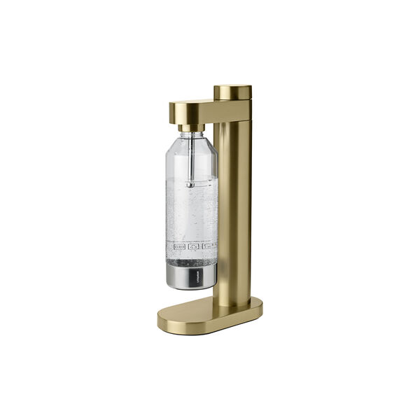 Brus kolsyremaskin, brushed brass, Stelton