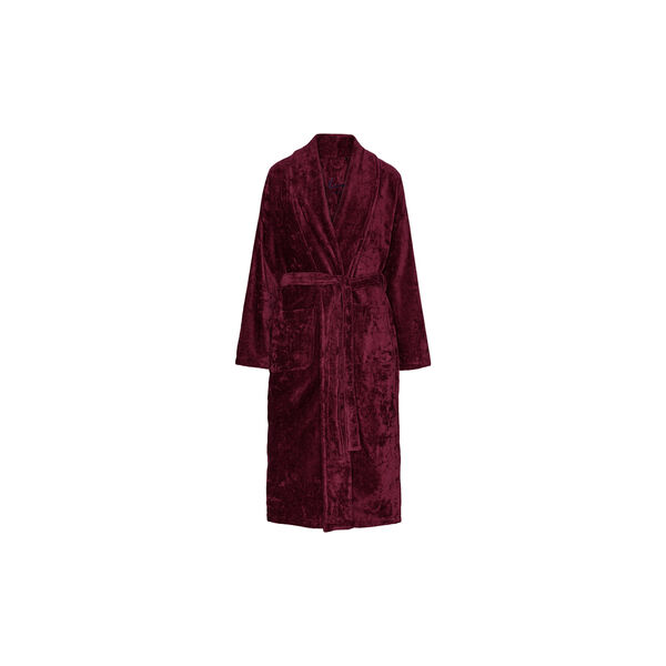 Kattegat Bathrobes, bordeaux solid, Ambassador 1867