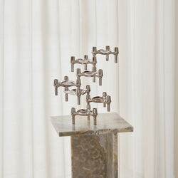 BMF ljusstake, krom, STOFF Nagel