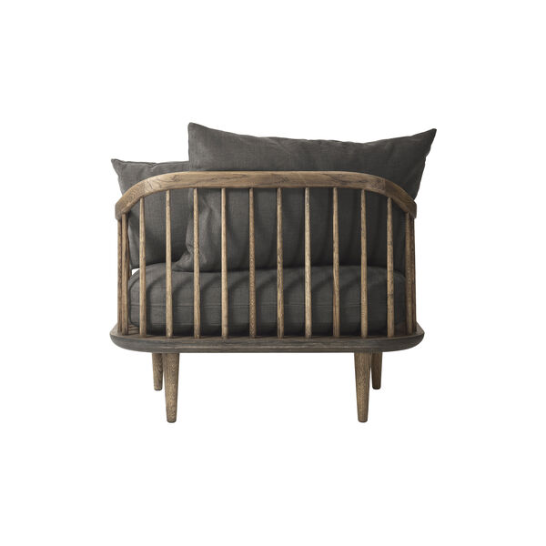 Fly SC1 Lounge Chair, Hot Madison 093/smoked oiled oak, &Tradition