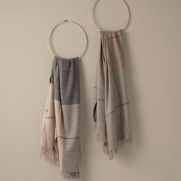 Blocks pl&auml;d, camel, ELVANG