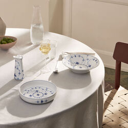 Blue Fluted Plain Ovenware &Oslash; 18.5 cm, Royal Copenhagen