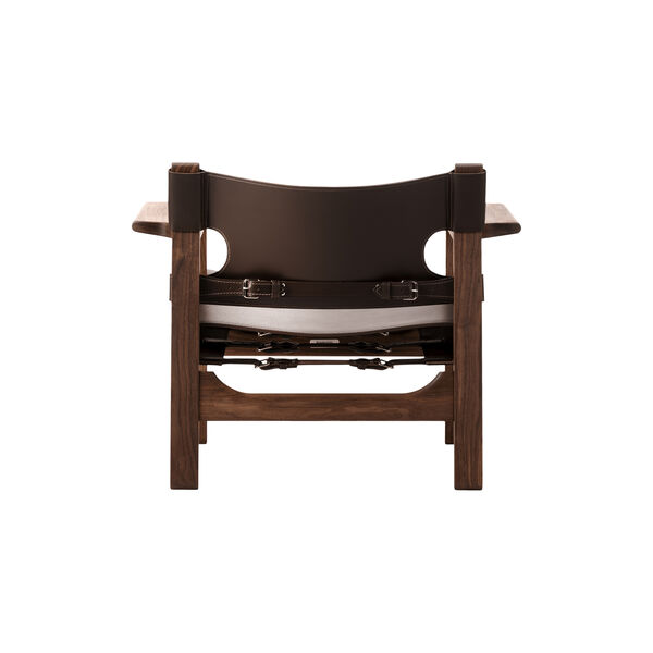 2226 Spanish Chair, dark brown/oiled walnut, Fredericia Furniture