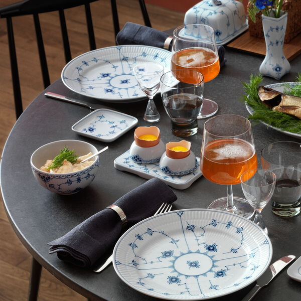 Blue Fluted Plain tallrik Ø 27 cm, Royal Copenhagen