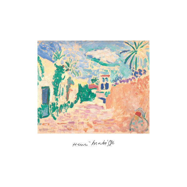 Summer in the Alley, Poster & Frame