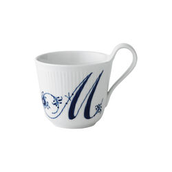 Alphabet mugg M, Royal Copenhagen