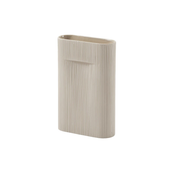 Ridge Vase, beige Ridge Vase, beige, Muuto