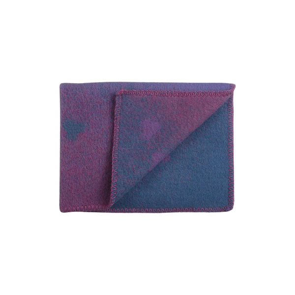 MELVIN Baby Size Throw, purple/pink MELVIN Baby Size Throw, purple/pink, Røros Tweed