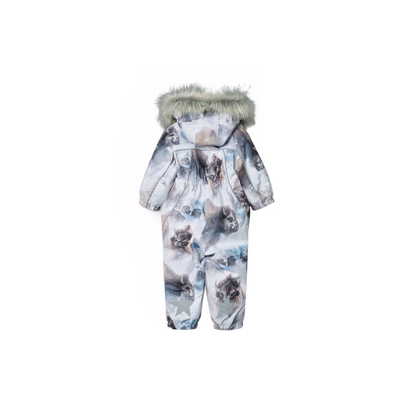 Pyxis Fur snöoverall, bison, Molo