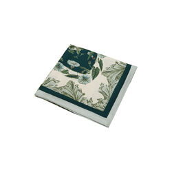 Green Flora Danica Garden sidenscarf, Flora Danica Denmark