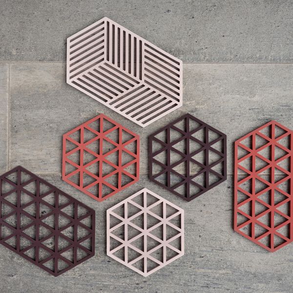 Triangles grytunderl&auml;gg, burned red, Zone Denmark