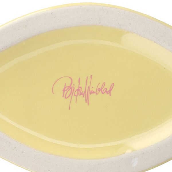 Nina Vas, gul/rosa, Bj&oslash;rn Wiinblad