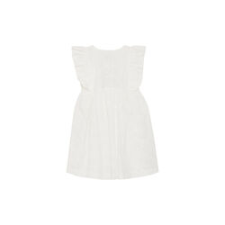 Dress SS Embroidery, antique white, HUTTEliHUT