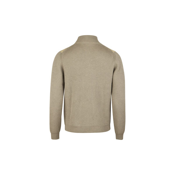 Cardigan Knitted Hybrid Buttoned Alcantara, light beige, Stenstr&ouml;ms