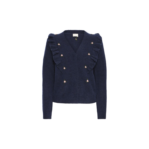 IRMORRIS Cardigan, maritime blue, Atelier Rêve