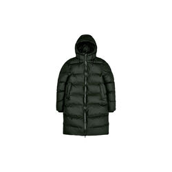 Long Puffer Jacket, green, Rains