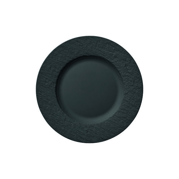 Manufacture Rock middagstallrik &Oslash; 27 cm, svart, Villeroy & Boch